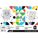 Технический блок А2 белый, 10 листов Weba