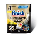 Finish Ultimate Plus 36 Lemon kapsle + čistič Stav balení originální