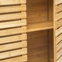Kúpeľňová skrinka závesná bambusová nástenná 58x51 Kód výrobcu 160816
