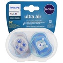 Cumlík PHILIPS AVENT ULTRA AIR ortodontický 6-18M PRIEDUŠNÝ + PUZDRO Lekárska zložka Áno