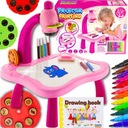 ПРОЕКТОР ПРОЕКТОРНАЯ ДОСКА СТОЛ ДЛЯ ОБУЧЕНИЯ РИСОВАНИЮ 24 СЛАЙДА БЕСПЛАТНЫЕ МАРКЕРЫ