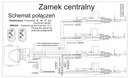 ПРИВОДЫ ЦЕНТРАЛЬНОГО ЗАМКА 4 ДВЕРИ 2x ДИСТАНЦИОННЫЙ КОМПЛЕКТ