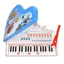 Электронное пианино Bontempi Super Wings с микрофоном и табуреткой.