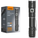 Ручний акумуляторний світлодіодний ліхтарик 10 Вт 1200 лм Зум 6 режимів роботи USB-C IP44