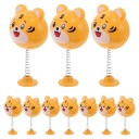 10 ШТУК ZOLTYCH KASKOW МОТОЦИКЛЕТНЫХ Z TYGRYSEM BOBBLEHEAD, ДЕКОР Z ABS  фото 6