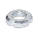 ГАЙКА ПОДШИПНИКА С ПАЗОВКОЙ M10X1, ОЦИНКОВАННАЯ