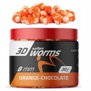 MatchPRO TOP WORMS WAFTERS DUO LURE ОРАНЖ-ШОКОЛАД 8мм 20г