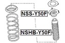 FEBEST SOPORTE PARTE DELANTERA AMORTIGUADOR NISSAN FUGA Y50 