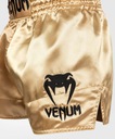 ШОРТЫ MUAY THAI - CLASSIC VENUM - ЧЕРНЫЕ