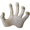 Украшение на Хэллоуин бежевое РУКА рука УЖАСНАЯ