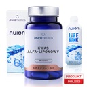 PUROMEDICA Kyselina alfa - lipoová, ALA antioxidant 60 kapsúl