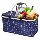 КОРЗИНА ДЛЯ ПИКНИКА, СКЛАДНАЯ ТЕРМАЛЬНАЯ КОРЗИНА ДЛЯ ПОКУПОК