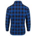 Flanelová košeľa modrá (Veľkosť: 3XL) Značka JHK
