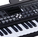 Elektrický keyboard pre začiatočníkov a pre deti MusicMate MM-02 čierny Model MM-02