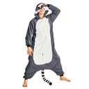 Pyžamo Onesie Kigurumi Kostým Prevlek Lemur L: 165 - 175cm EAN (GTIN) 5905930241125