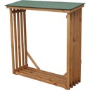 ДЕРЕВЯННАЯ ПОДСТАВКА МАССИВ СОСНЫ 140x50x143 см