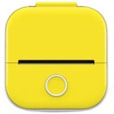 Мини-термопринтер Phomemo T02 для малышей, желтый, Android IOS