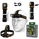 МНОГОФУНКЦИОНАЛЬНЫЙ ФОНАРИК ELF MICRO-USB БЕЛЫЙ 1100 лм МОЩНЫЙ IP68 LED