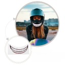 STICKER NA HELMET MOTORCYCLE KALKOMANIA KLEJACA KALKOMANIA MOTORCYCLE DECORATIVE  photo 16