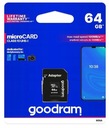 GOODRAM KARTA PAMIĘCI 64GB MICRO SD XC CLASS 10 EAN (GTIN) 5901811405174