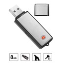 PODSŁUCH Dyktafon Szpiegowski Mini Pendrive 8GB USB DYSKRETNY 18 godzin EAN (GTIN) 5904151271539