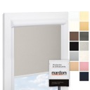 ТЕРМОТЕХНИЧЕСКИЕ РОЛЛЕТНИЦЫ В КАССЕТЕ ПВХ, НЕЗАВИСИМЫЙ РАЗМЕР ДО 150 СМ С НАПРАВЛЯЮЩИМИ