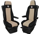 Pokrowce na fotele SCANIA R od 2013, S od 2017 - KONFIGURACJA E - BEŻ