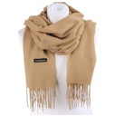 SZAL DAMSKI CHUSTA DUŻY Szalik CAMEL