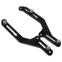 1 PAIRING BLACK ALUMINUM REGULATOR GLASS MOTORCYCLE VERSATILE  photo 6