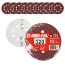 ШЛИФОВАЛЬНЫЙ ДИСК 125MM GR 320 ШЛИФОВАЛЬНАЯ БУМАГА 10EL