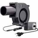 Турбинный вентилятор с регулируемым вращением 12V 230V 97x33 охлаждение