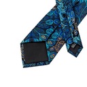 ЭЛЕГАНТНЫЙ мужской жаккардовый комплект галстук + нагрудный платок + запонки 24 часа