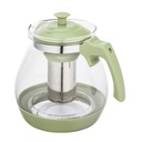 Dzbanek szklany do herbaty kawy zaparzacz Altom Design Aroma zielony 1,6 l Kod producenta 020302397