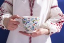 Набор кофейно-чайных чашек Altom Design Folk, 6 шт., 350 мл