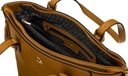 LuluCastagnette miejska torebka damska na ramię shopper bag Kolor brązowy
