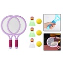 Zestawy do badmintona Podwórko Zagraj w grę Zabawkę Wygodne uchwyty Dla dzieci Tenis Fioletowy Kolor inny