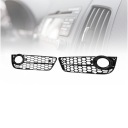 1 PAIRE MGLA FEUX GRILLE 8T0807681 GLISS BLISS NOIR AVANT PARE-CHOCS 2Wphoto 6