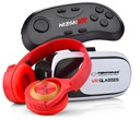 Комплект VR GLASSES + BLUETOOTH REMOTE с наушниками