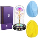 IDEALNY PREZENT WALENTYNKOWY WIECZNA RÓŻA + GRATIS