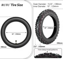 TIRE 2.50-10 FROM 2 DENTKAMI 