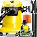 САМЫЙ МОЩНЫЙ БЕЗРЕШЕННЫЙ ПЫЛЕСОС WD 3 НАБОР KARCHER TURBO BRUSH GIANT