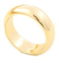 Золотое обручальное кольцо, хирургическая сталь, r19