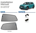 ШТОРЫ БОКОВЫЕ VW T-CROSS 5D - КРЫШКИ ШТОРКИ ОТ СОЛНЦА  фото 14