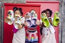 Detská obuv Šľapky Dreváky Crocs Classic Hello Kitty Clog 19-20 Materiál Plast