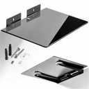 ПОЛКА НАСТЕННАЯ ПОДВЕСНАЯ ТВ приставка DVD КОНСОЛЬ 10кг