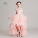 Dievčenské tylové vrstvené šaty Šaty pre princeznú na ples Certifikáty, posudky, schválenia Bezpečné pre deti