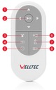 WELLTEC RX3 PRO - РОБОТ ДЛЯ МЫТЬЯ ОКОН | 4000Па | Wi-Fi | ПУЛЬТ + АКСЕССУАРЫ