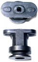 ADAPTER NOŻA Z KOŁEM PASOWYM (wysokość 67 mm / wał 22 mm) LS50-475-HS, S511