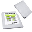 PLANDEKA 4x5 PRZEŹROCZYSTA MOCNA 100g ZBROJONA UV+