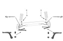 BFA838_C BRAS DE SUSPENSION SUSPENSIONS ROUES AVANT GAUCHE BAS AVANTphoto 15